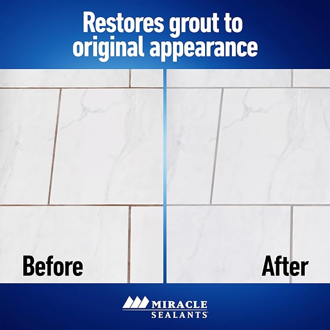 Miracle Sealants Industrial Strength Grout Cleaner and Brightener, Quart