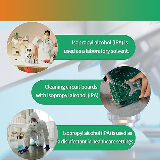 99% Pure Isopropyl Alcohol, 99 Percent IPA 1 Gallon, USP Grade, Made in The USA (2 Gallons / 256 oz)
