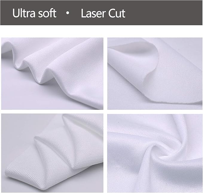 AAWipes Cleanroom Cloth Wipes 9"x9" (Bag of 150 Pcs) Double Knit 100% Polyester Wipers Lint Free Cloths with Ultra-fine Filaments, Laser Sealed Edge, Class 100 Cloths, Ultra-soft Wipes CP14009