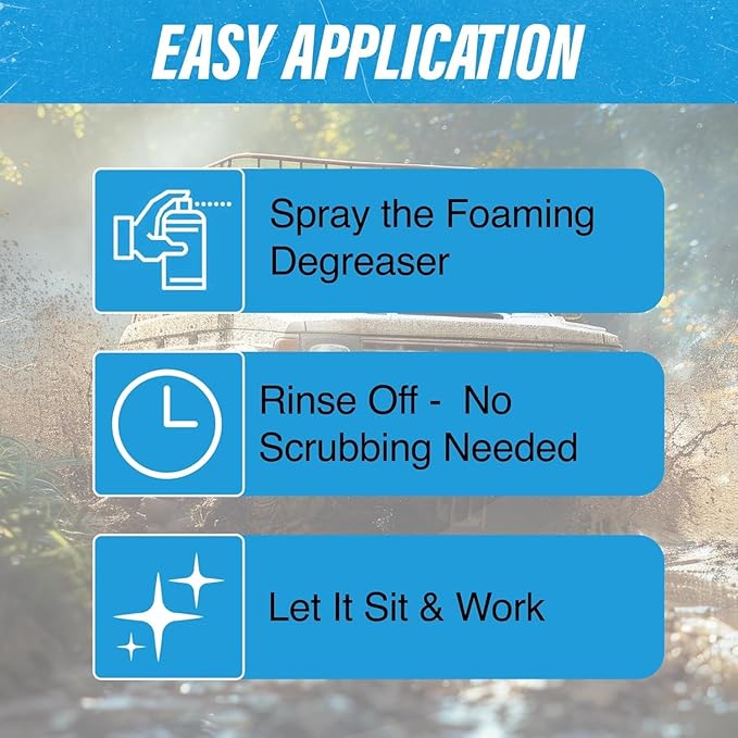 RidABull Engine Degreaser- Premium Cleaner – Heavy Duty Automotive Degreaser for Engine Bay, Car, and Automotive Parts – 16oz Spray