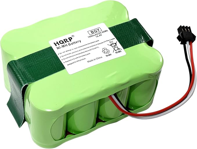HQRP Battery Compatible with bObsweep Bobi Classic, BObi Pet Robotic Vacuum Cleaner, 00 Series, OO Series 017144-TN, BQBS1000, BQBS1003