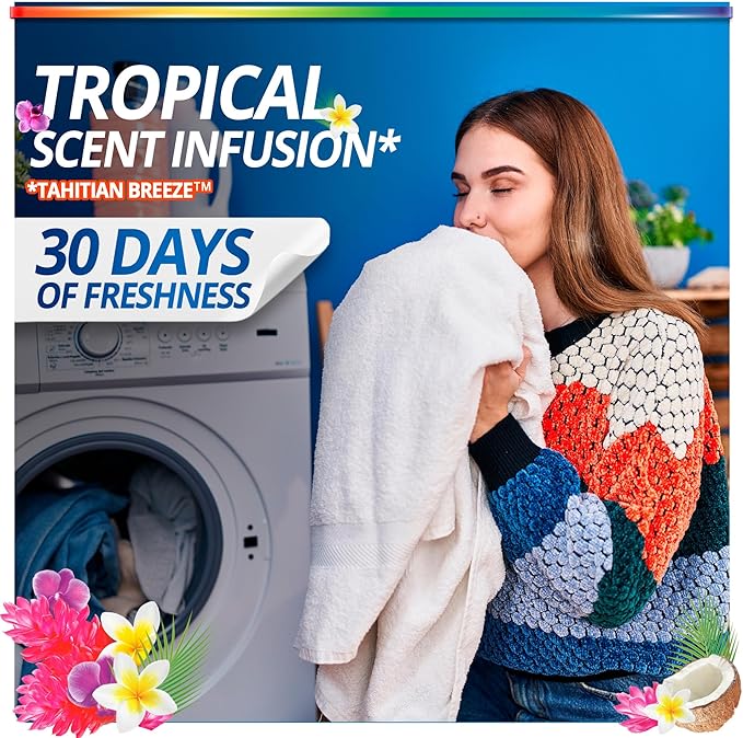 Purex Liquid Laundry Detergent, Tahitian Breeze, 150 oz (100 loads)