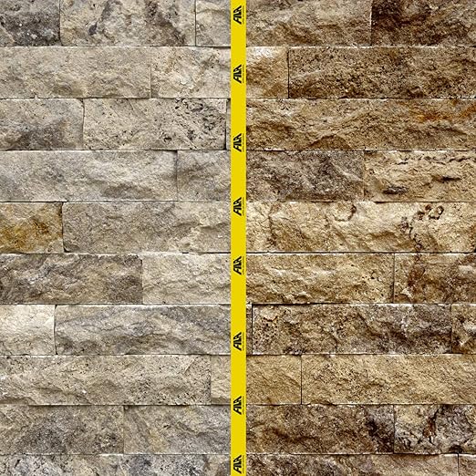 FILA Surface Care Solutions, STONEPLUS ECO, Stone Sealer and Color Enhancer, Water Based Paver Sealer, Ideal for All Natural Stone Like Travertine, Granite and Slate; Outdoor Enhancing Sealer, 1Qt