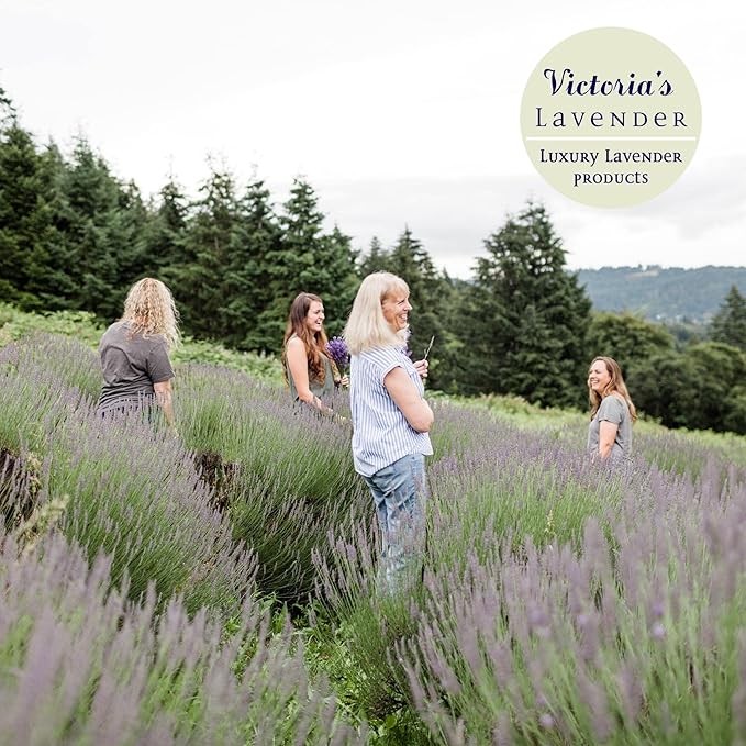 Victoria's Lavender Room Spray - All Natural Home Made in the USA, Essential Oil Concentrated Room Fragrance, Air Freshener, Bathroom Odor Eliminator, Lavender Currant 1 Pack (4 Fl Oz)