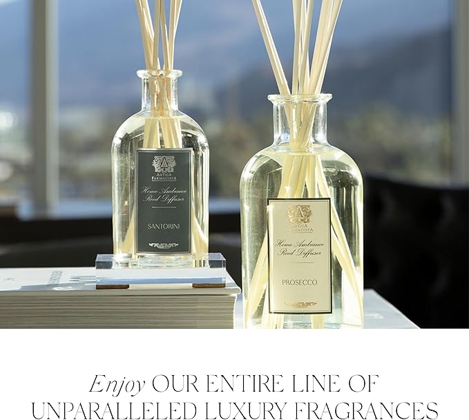 Antica Farmacista Home Ambiance Diffuser - Long-Lasting Reed Scent Diffuser - Luxury Room Freshener Gift - Elderflower, 3.4 fl oz