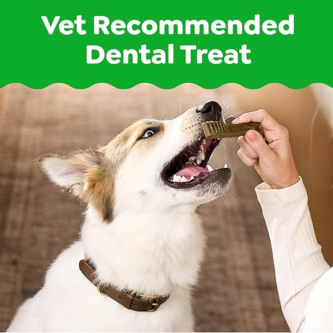 Greenies Veterinarian-Recommended Adult Natural Dental Dog Treats Petite Size, Original Flavor, 3 oz. Pack, 5 Count