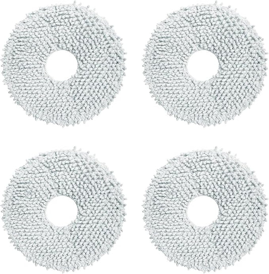 HMHAMA Replacement Mop Cloth Pad Compatible with Dreame Bot L10S Ultra Robot Vacuum Cleaner Accessory 4PCS