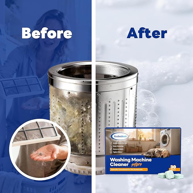 Washing Machine Tank Cleaning Effervescent Tablets