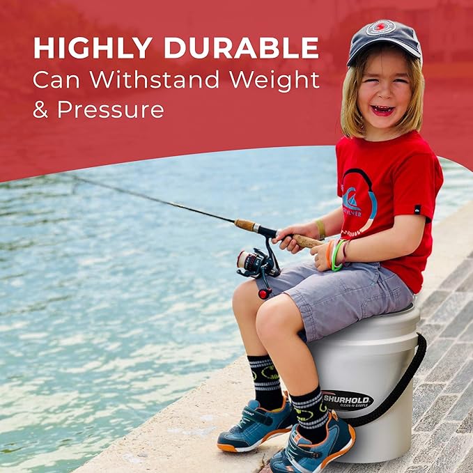 Shurhold 2451 5 gallon white bucket