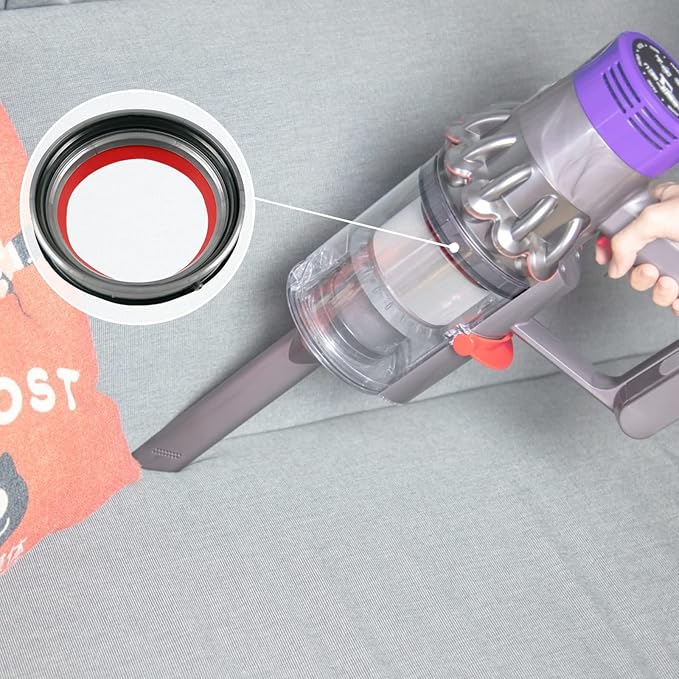 Dust Bin Bucket Top Fixed Sealing Ring Replacement for Dyson V10 SV12 Vacuum Cleaner Accessories Assembly