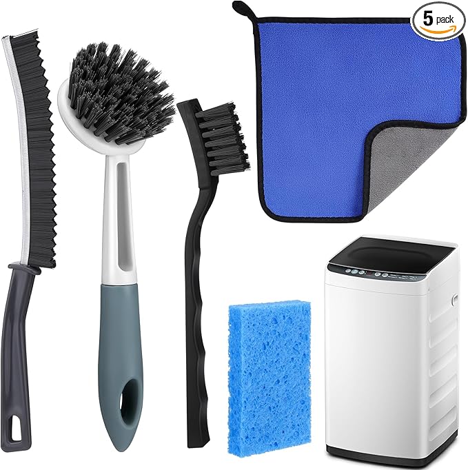 XANGNIER Top Load Washing Machine with Impeller Cleaning Brush Kits,5 Pcs Agitator-Free Top Load Washer Cleaner Tools Accessories
