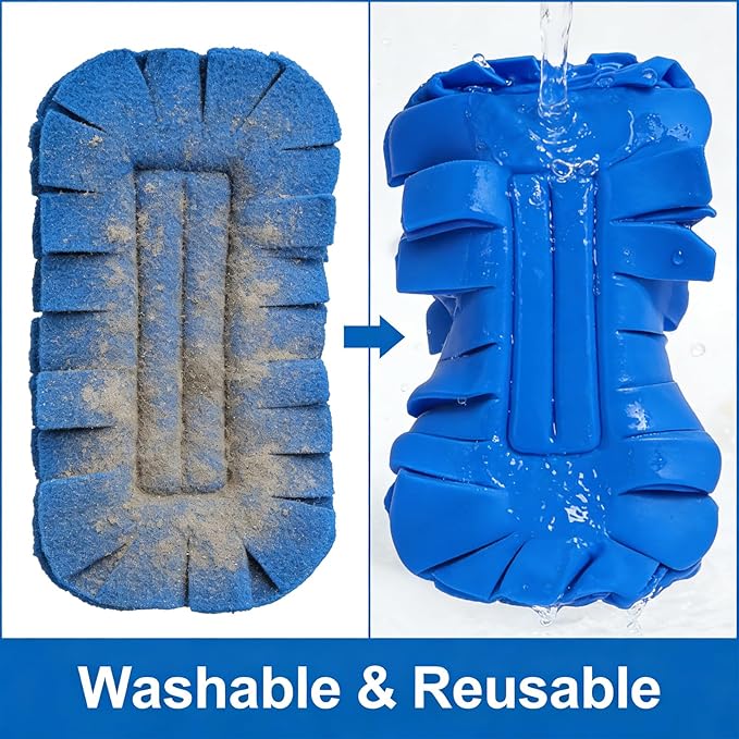 360° Electrostatic Duster Refills — The Sustainable Choice for A Dust-Free Home, Reusable Electrostatic Dust Removal Kit, Dry and Wet Use (10pcs)