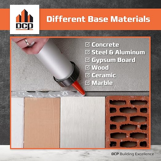 DCP Donseal PU440 Polyurethane Sealant for Concrete, Sidewalk 1 Pack – Expansion Joint Filler, Non-Sag Caulk for Foundation, Walls, Sausage, 20.2 fl oz – Grey
