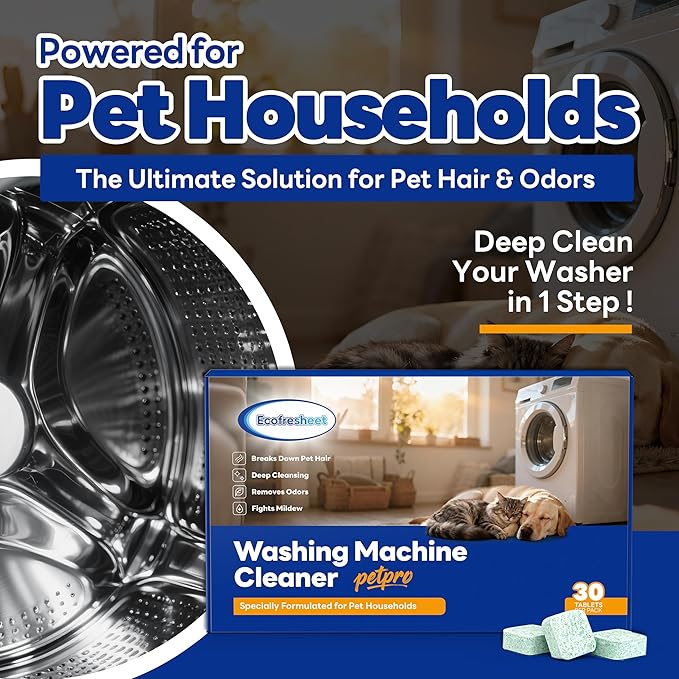 Washing Machine Tank Cleaning Effervescent Tablets