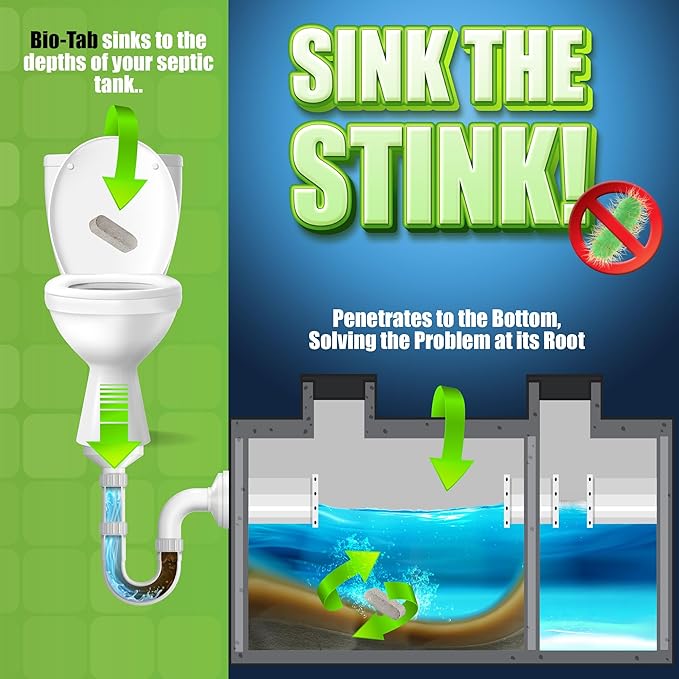 for Septic Systems 8 oz (226.5g) 14 Tablets