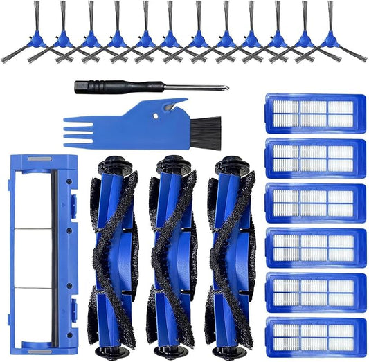 CERO 24 Pack Accessories Compatible with Eufy 15C Max, 11S Max, G32 Pro, G30, 30C Max, G20 Hybrid Robotic Vacuum Cleaner Replacement Parts