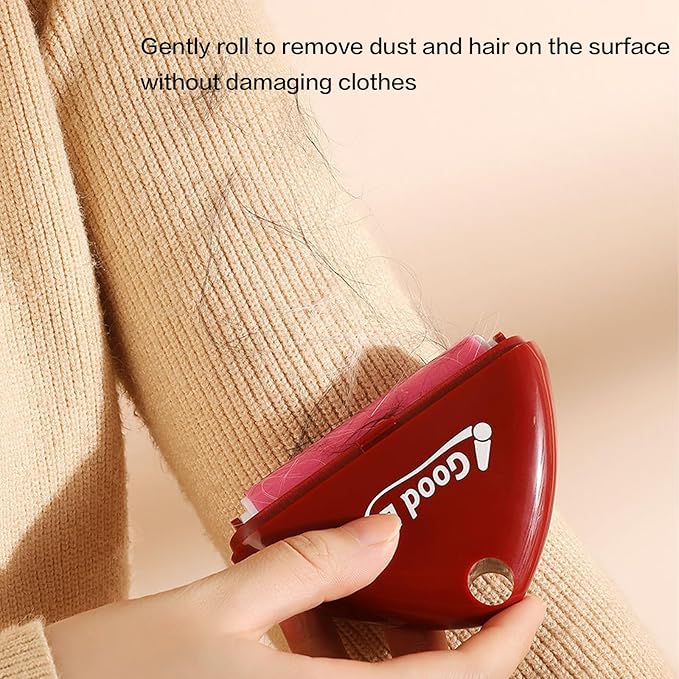 1PCS Double-Sided Lint Brush & 2PCS Reusable Sticky Lint Rollers – Pet Hair, Dust Remover for Clothes, Furniture, Sofas, Beds – Portable, Washable, Travel-Friendly, Triangular Design with Cover
