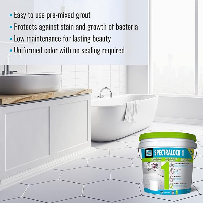LATICRETE SPECTRALOCK® 1 Pre-Mixed Grout #42 Platinum