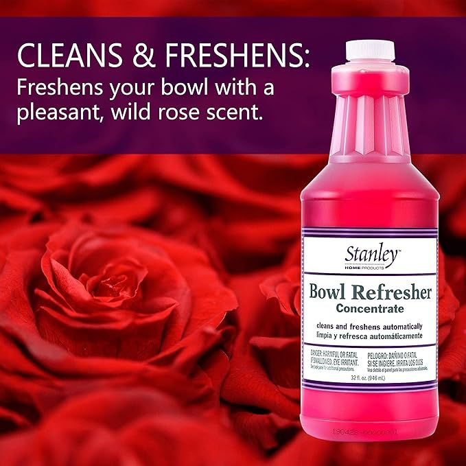STANLEY HOME PRODUCTS Bowl Refresher Concentrate – Cleans and Freshens Toilets Automatically – 32 fl. oz. (3 Pack)