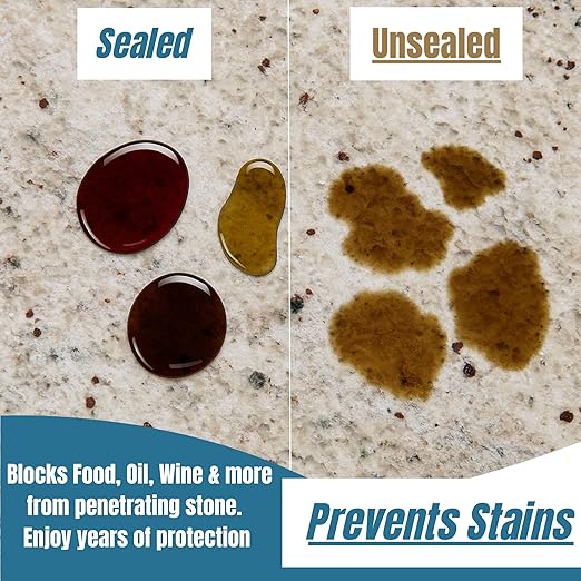 Black Diamond Stoneworks Granite Sealer: Seals and Protects. Marble Sealer Protector. Granite, Marble, and Travertine Countertop Sealer for All Stone Countertops. Enhance Your Stone’s Natural Beauty.