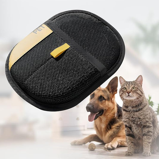 TIKITAKA FTG Pet Hair Removal Glove, 2025 New Upgrade Efficient Pet Grooming, Electrostatic Glove for Cats and Dogs, Reusable Pet Hair Remover Glove (2)