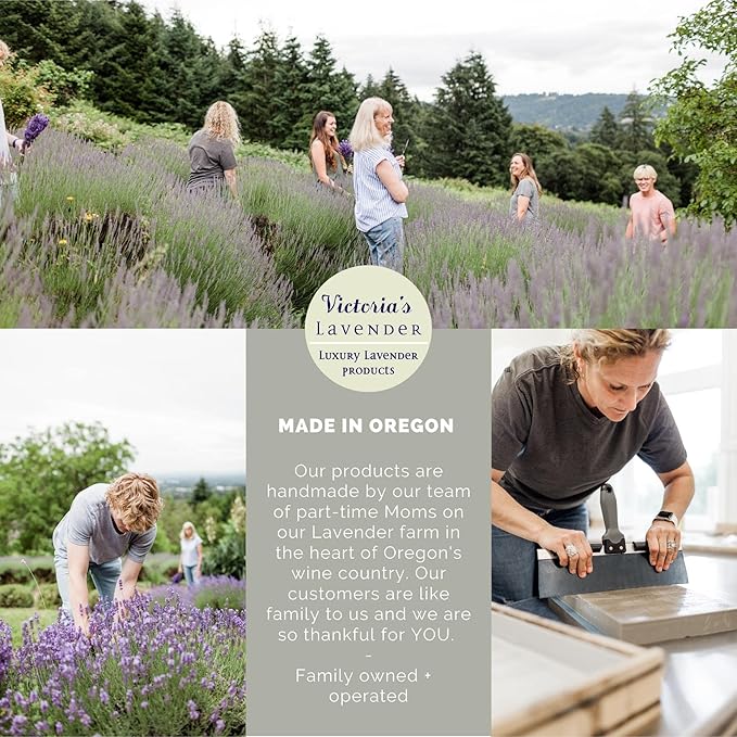 Victoria's Lavender Room Spray - All Natural Home Made in the USA, Essential Oil Concentrated Room Fragrance, Air Freshener, Bathroom Odor Eliminator, Lavender Currant 1 Pack (4 Fl Oz)
