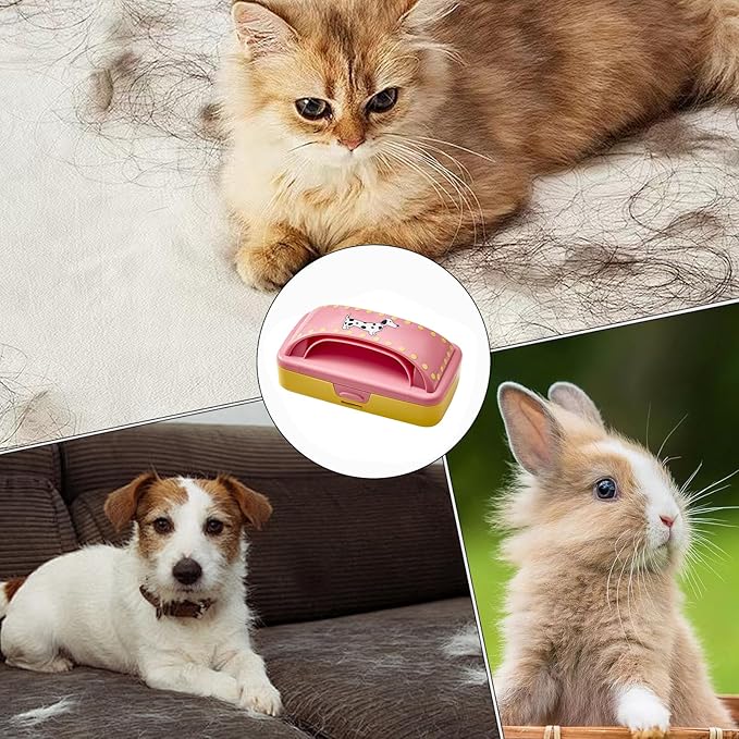 Laundry Pet Hair Catcher - Dust Brush Lint Remover for Clothes - Reusable Catcher Cleaning Supplies for Dog Cat Bed Couch Car Seat Carpet Clothing Furniture Sweater Fabric