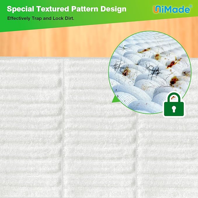 UNIMADE Dry Sweeping Cloths, 100 Count Mop Refill Compatible with Swiffer Sweeper - Disposable Duster Refills Mops for Cleaning Hardwood Floor Dust
