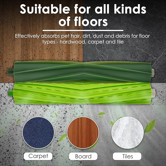 (20 Pack) Combo i5+ Replacement Parts Accessories for iRobot Roomba Combo i5, Combo j5, Combo j5+ Robot Vacuum, Dual Roller Brushes, 6 Side Brushes, 5 HEPA Filters, 4 Dust Bags, 3 Mop Pads