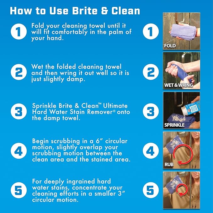 Brite & Clean® (Bright & Clean) Ultimate Hard Water Stain Remover®