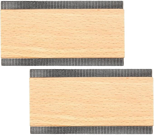 Boao 2 Pcs Wool Comb Laundry Sweater Cashmere Comb Removes Pills and Fuzz from Clothing Pill Remover for Scarves, Wool Coats, Pant Legs, Knits and Woolens