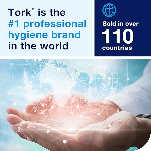 Tork Industrial Cleaning Cloth Gray W4, Flexible and Soft, 4 x 120 Cloths, 520681