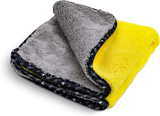Chemical Guys MIC_1001 Microfiber Max 2-Faced Soft Touch Towel for Auto, Home, Kids, Pets & More (16 in. x 16 in.)
