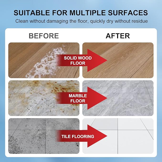 Nukisa 10 Bottles Compatible with Tineco Cleaning Solution Pet 500ml Per Bottle Lavender Scents Floor Cleaner Compatible with All Robot Vacuums with Mopping and Cordless Wet/Dry Vacuum (Lavender)