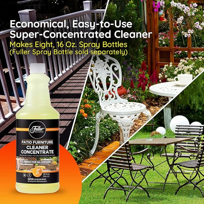 Patio Furniture Cleaner Concentrate for All Surfaces