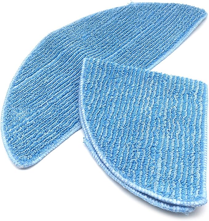 HMHAMA 6PCS Nylon Mop Pad Replacement for ILIFE V3 V3s V5 V5s Pro V50 V55 Robotic Vacuum Cleaner Parts Accessories