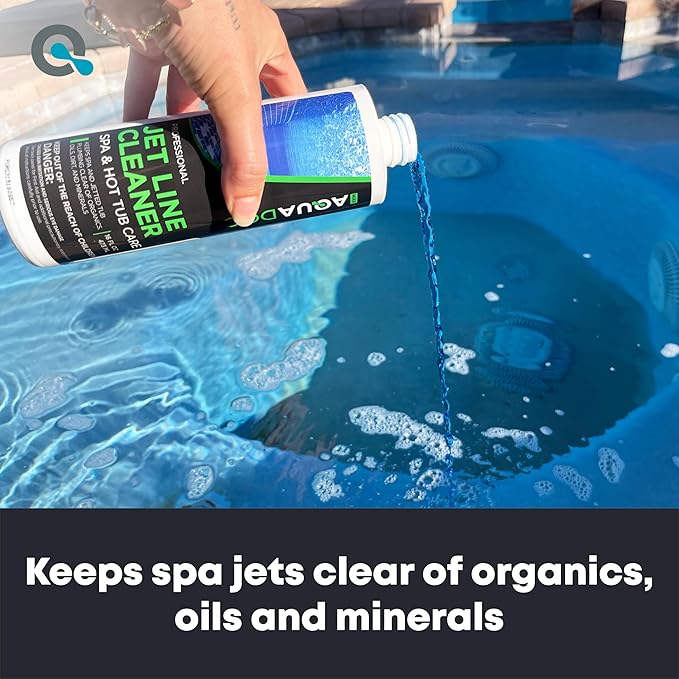 MAV AquaDoc Spa Jet Cleaner - Jet Line Cleaner for Hot Tubs & Jetted Tubs - Fast Acting Spa Flush (1 Pint)