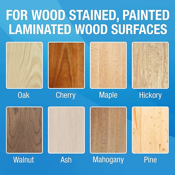 MiracleWipes for Wood Surfaces, Remove Dirt and Grime Buildup, Clean, Protect, and Polish Cabinets, Furniture, and Wood Floors, Great for Kitchen and Bathroom Cleaning Support - 30 Count