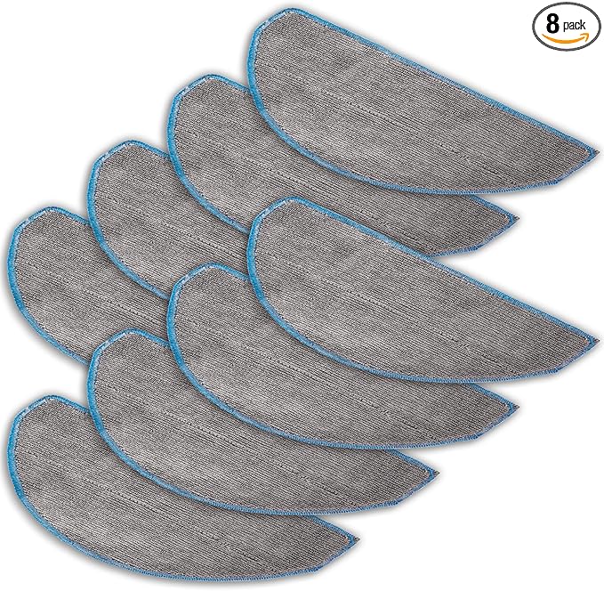 (8 Pack) Roomba 104 Mop Pads for iRobot Roomba Robot Vacuum and Mop Combo Y0140 Y0110, Vacuum 2 Essential Robot Q0520, Mop Pad for Roomba 104, Roomba 105 Combo Robot