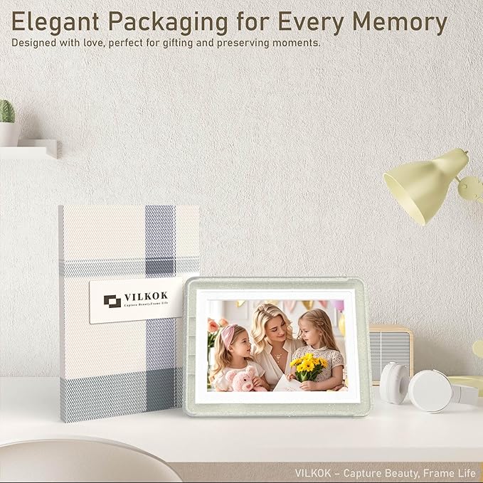 1-Pack 5x7 Picture Frame or 4x6 with Mat – Shatterproof Plastic Photo Frame for Family, Nursery & Playroom, Wall & Tabletop Picture Frames for Home Office, Safe Lightweight Design, in Crystal White