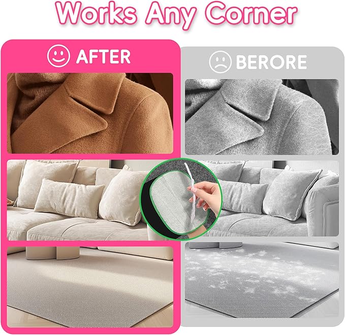 YOSEPATI Thickened Ectrostatic Pet Hair Removal Glove for Cat & Dog, Upgraded Five-Finger Reusable Magic Brush Pet Hair Remover Tool for Couch, Clothing, Carpet & Car Seat, Cat Grooming Gloves