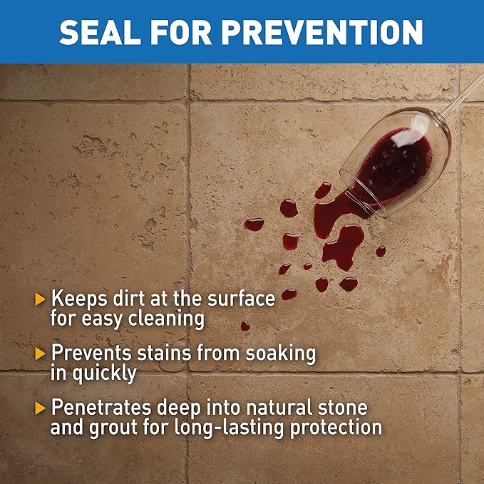 Miracle Sealants 511 Porous Plus Premium Countertop, Stone, and Tile Sealer, Pint