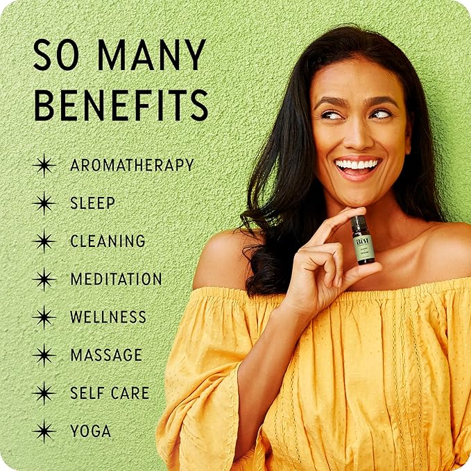 The Best Tea Tree Essential Oil- Premium Grade- 100% Pure & Natural for Aromatherapy, Diffuser, Spa, Massage, Air Freshener- 10 ml (.33 fl oz)