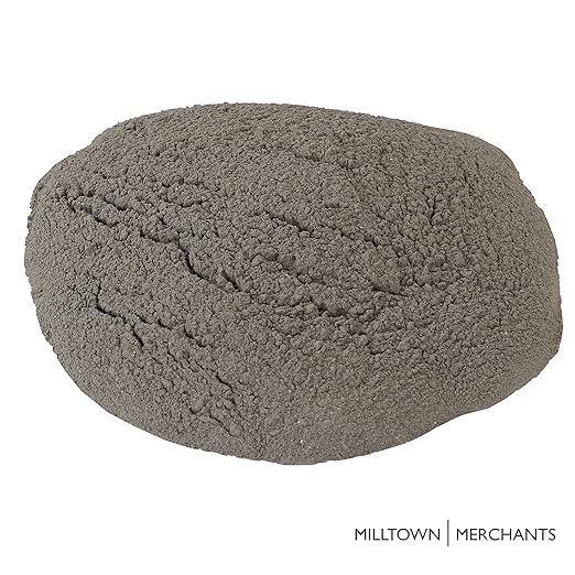 Milltown Merchants 48 oz Pewter Grout - Great for Mosaic Making - 3 pounds of Charcoal Gray Mosaic Tile Grout