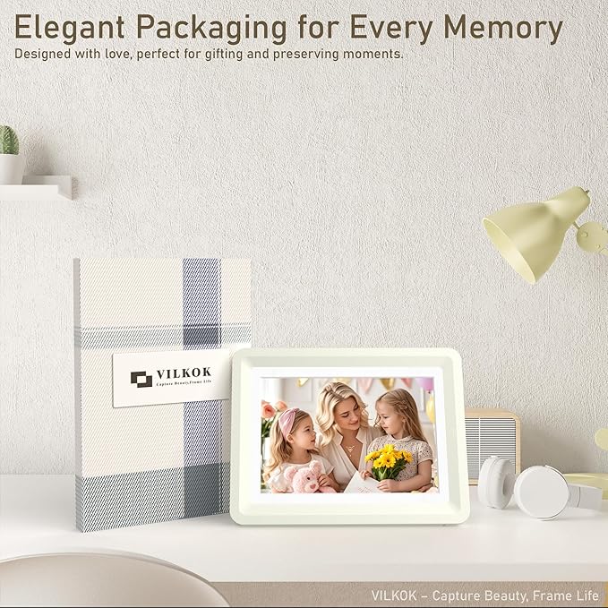 2-Pack 5x7 Picture Frame or 4x6 with Mat – Shatterproof Plastic Photo Frame for Family, Nursery, and Playroom, Wall & Tabletop Picture Frames for Home, Office, Safe & Lightweight Design in Cloud Gray